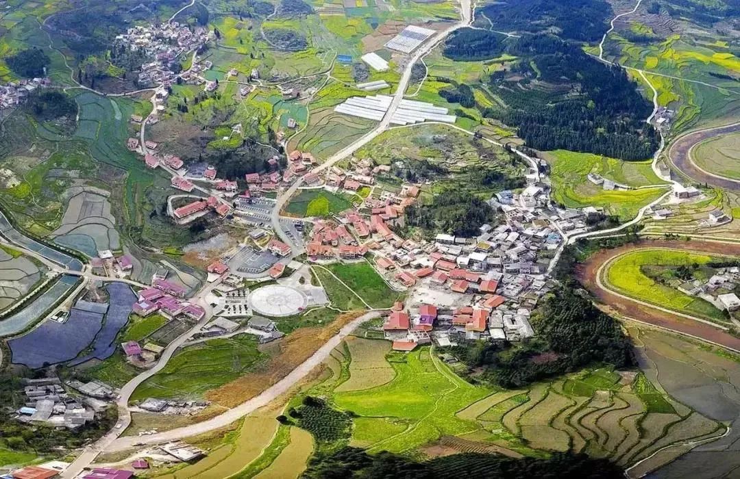 贵州安顺塘约村乡村振兴示范片区